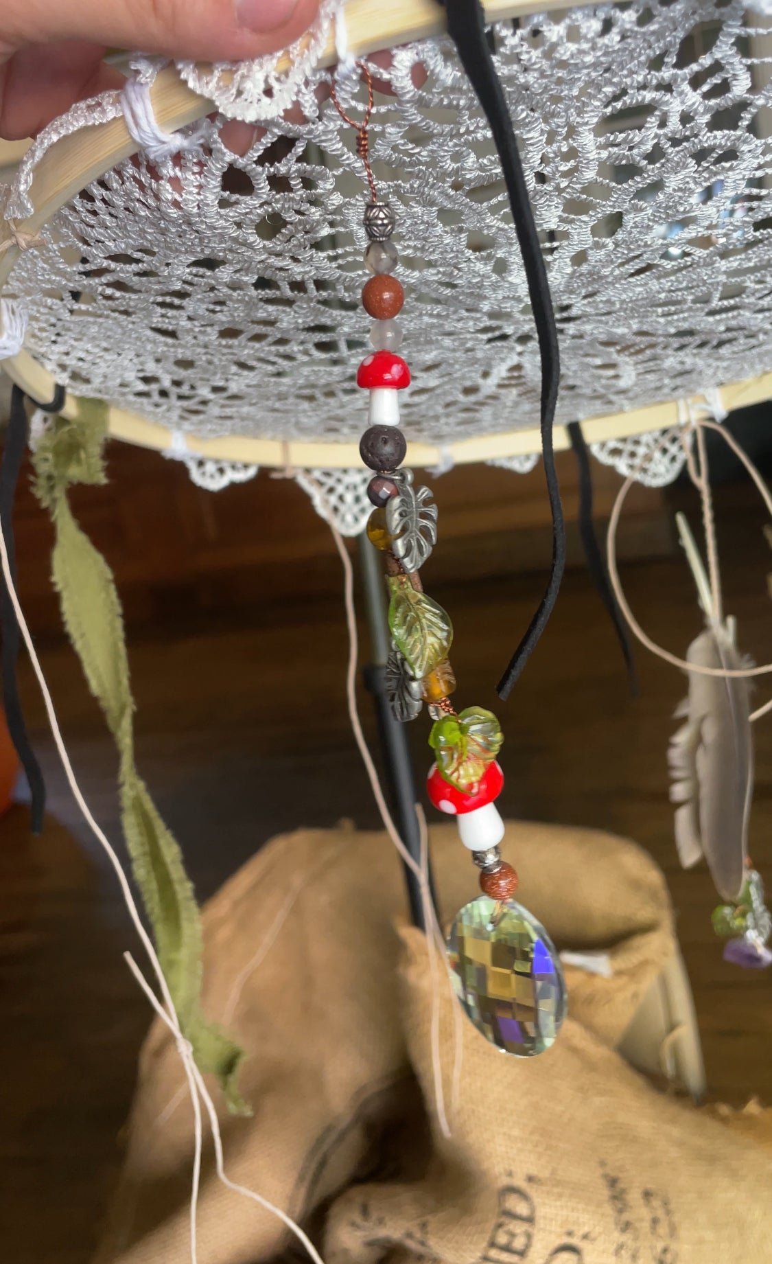 #4 Enchanted Hanging Herb Drying Rack