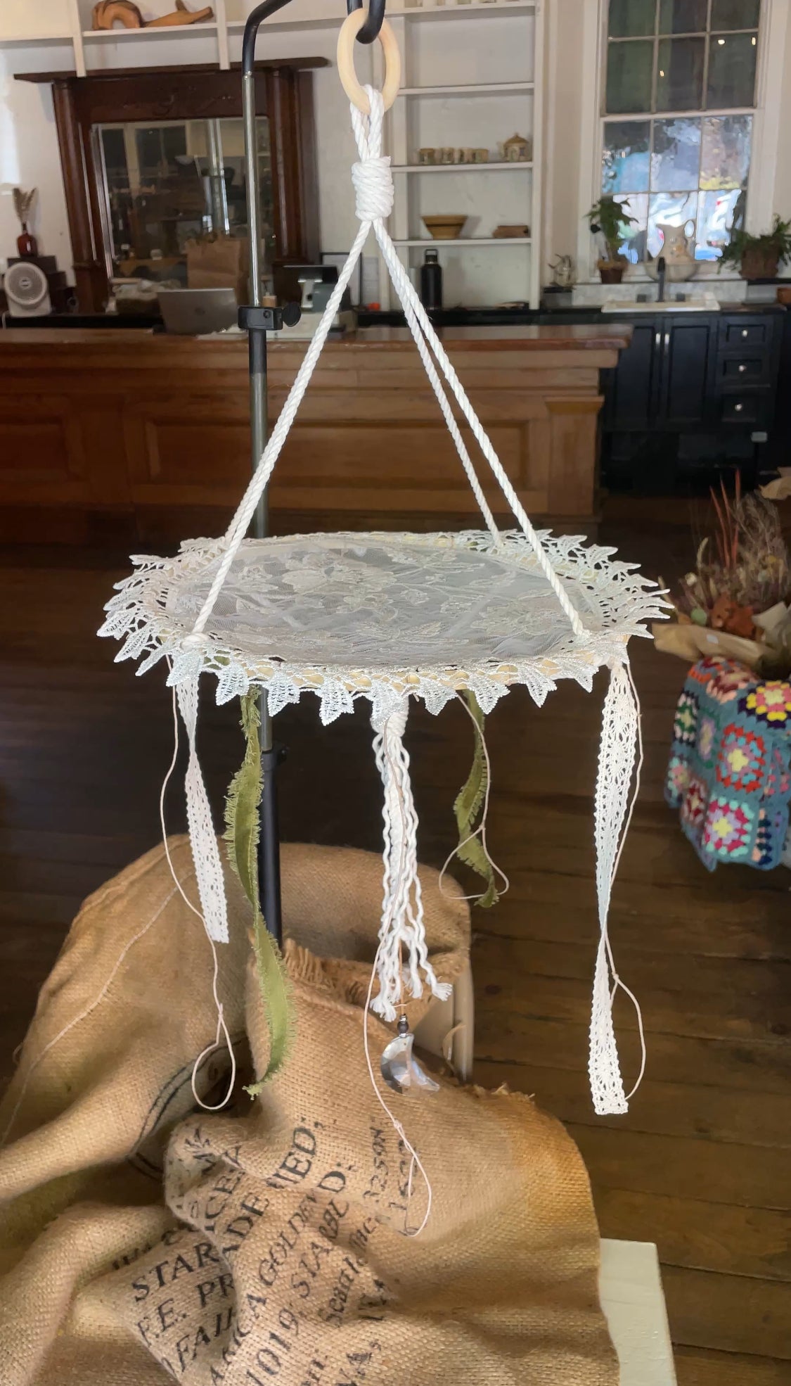 #6 Enchanted Hanging Herb Drying Rack