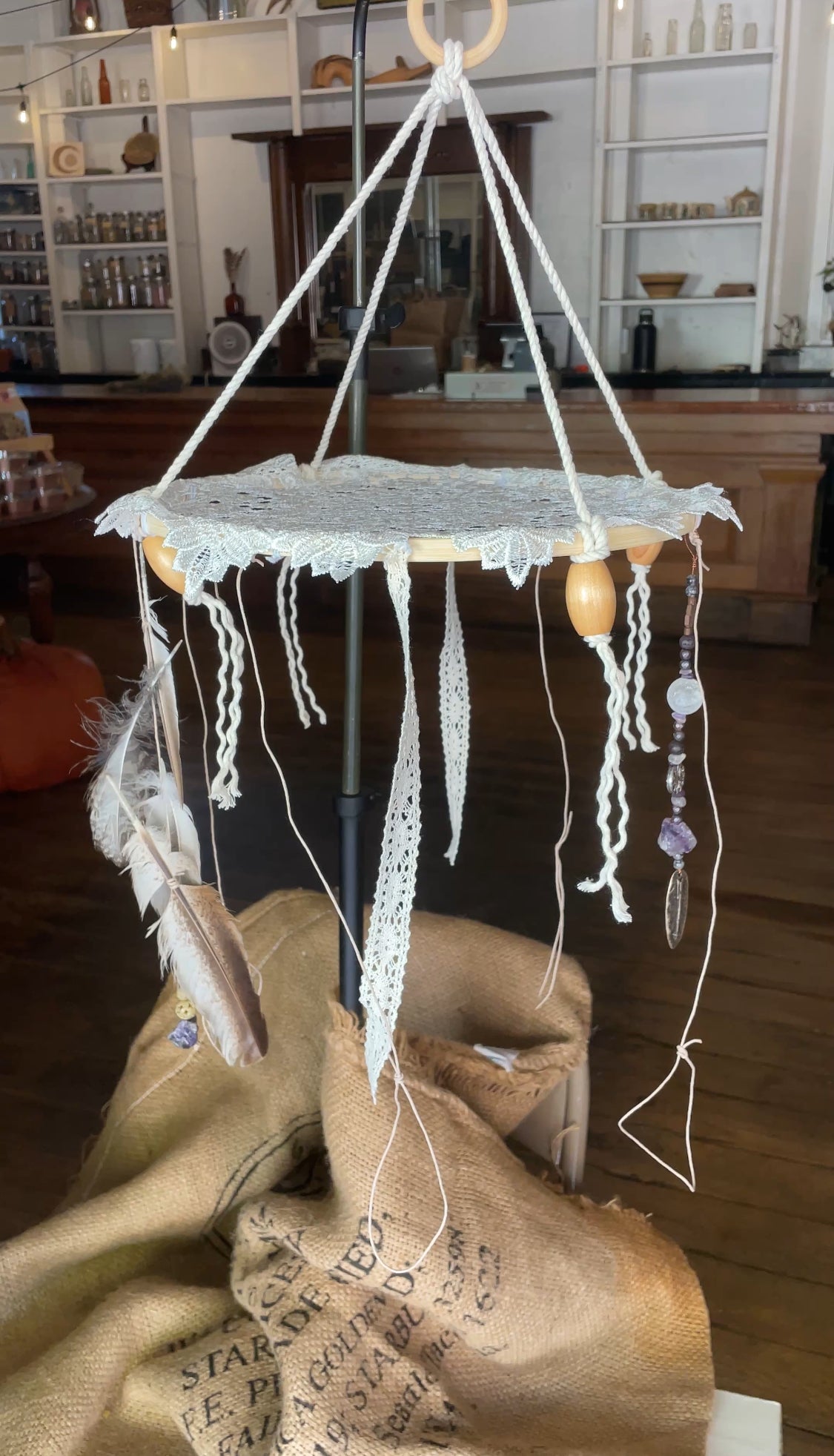 #3 Enchanted Hanging Herb Drying Rack