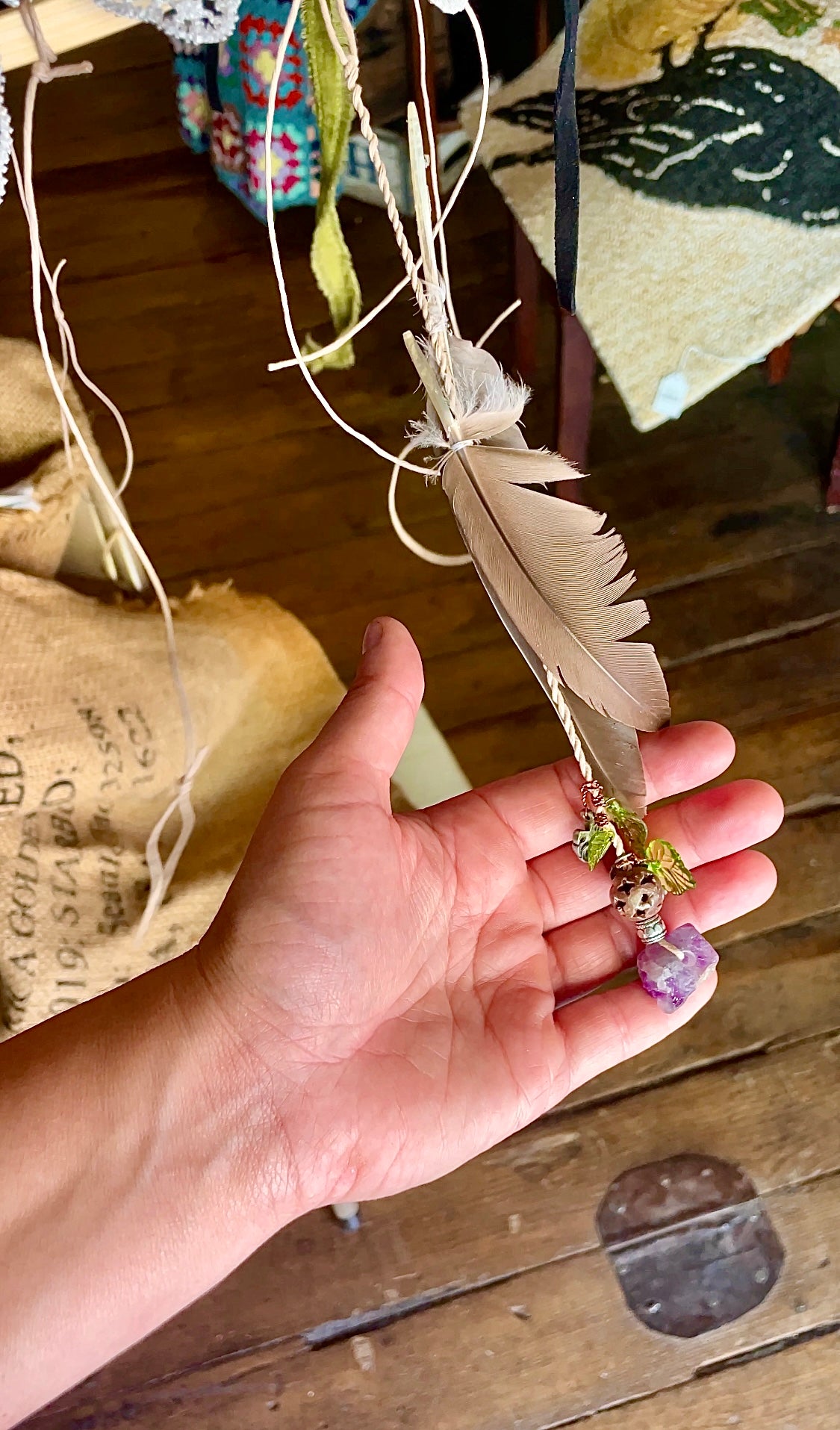 #4 Enchanted Hanging Herb Drying Rack
