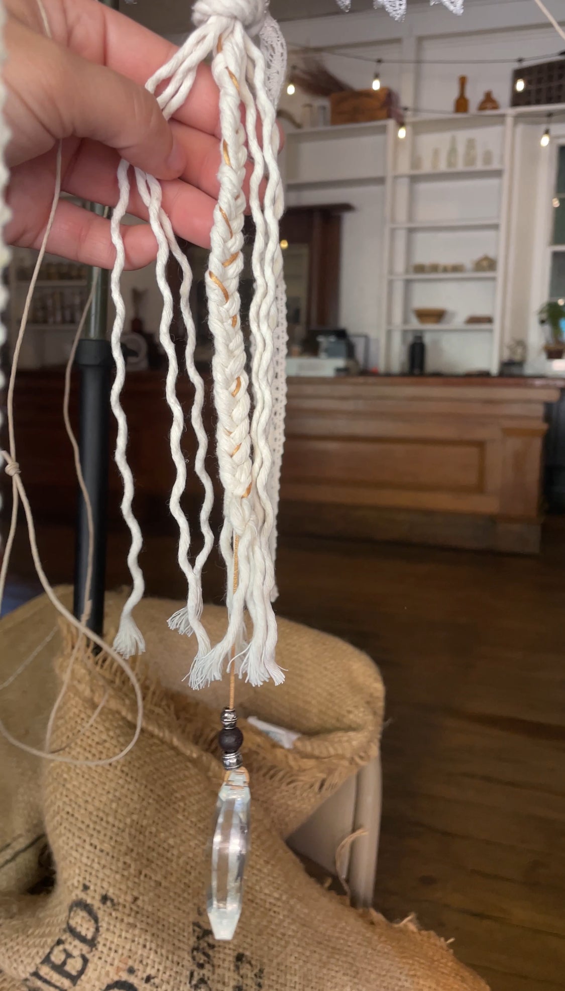 #6 Enchanted Hanging Herb Drying Rack