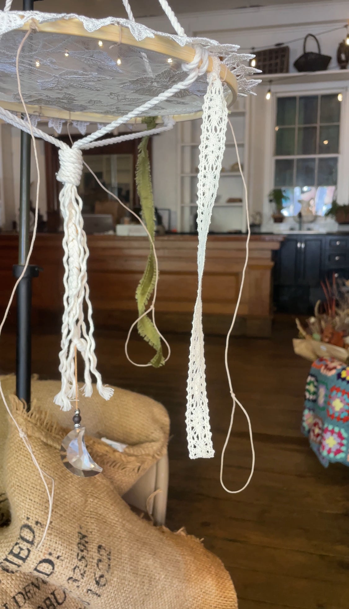 #6 Enchanted Hanging Herb Drying Rack