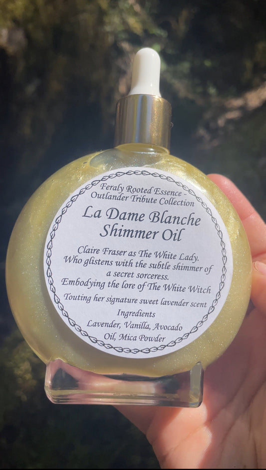 La Dame Blanche Sweet Lavender Shimmer Oil