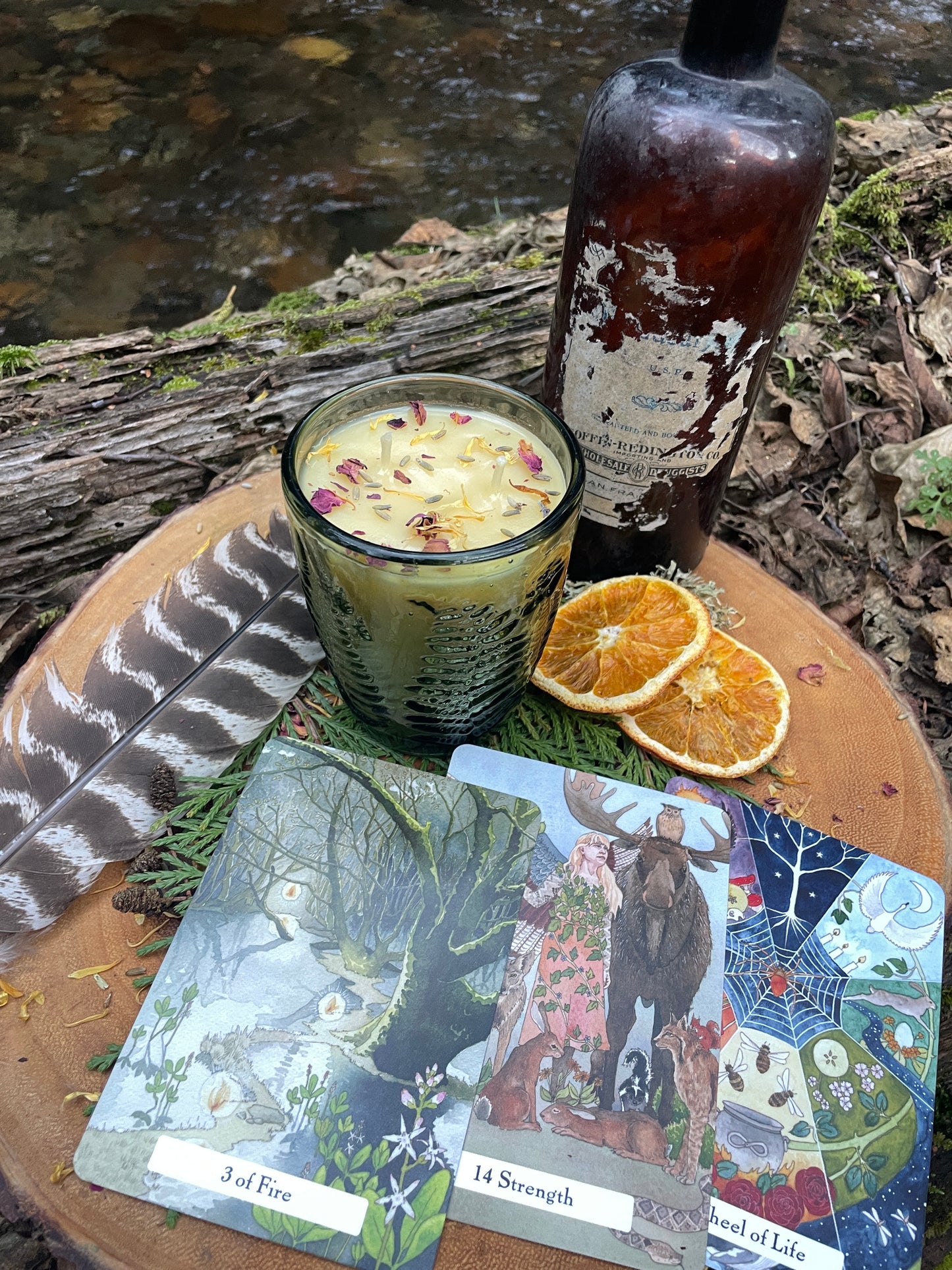 Fernbutter Tallow Massage Candle