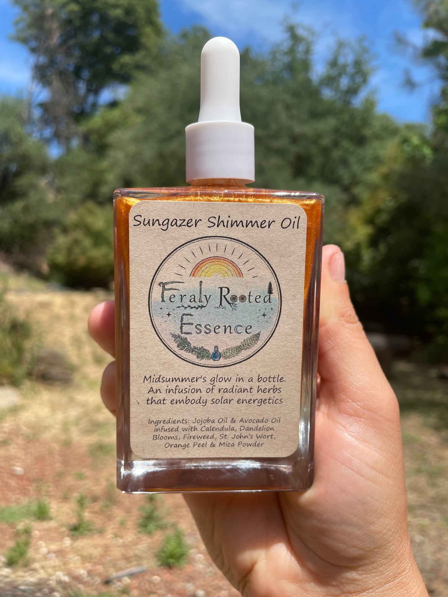 Sungazer Shimmer Oil